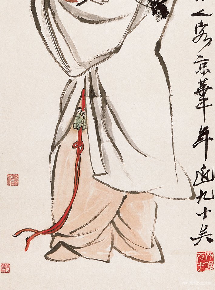 棘心夭夭 母氏劬勞:齊白石《柏壽》